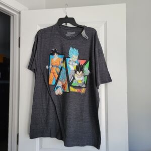 Dragon Ball Toei Animation Graphic T-Shirt Men's XL Gray NWT